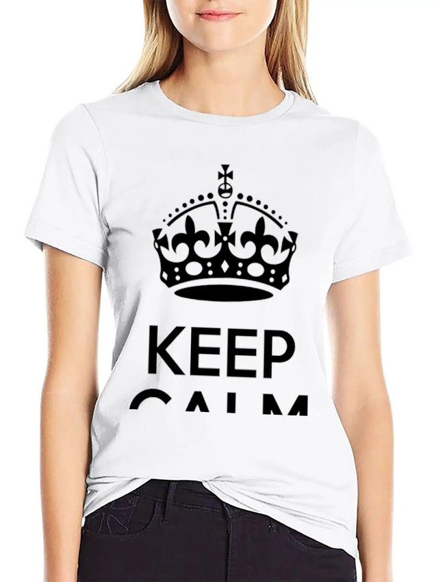 Keep Calm And Play Chess Lightweight Cotton T-Shirt – Daily Comfort Graphic Shirt
