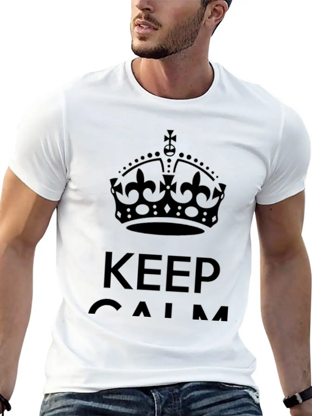 Keep Calm And Play Chess Lightweight Cotton T-Shirt – Daily Comfort Graphic Shirt