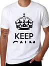 Keep Calm And Play Chess Lightweight Cotton T-Shirt – Daily Comfort Graphic Shirt
