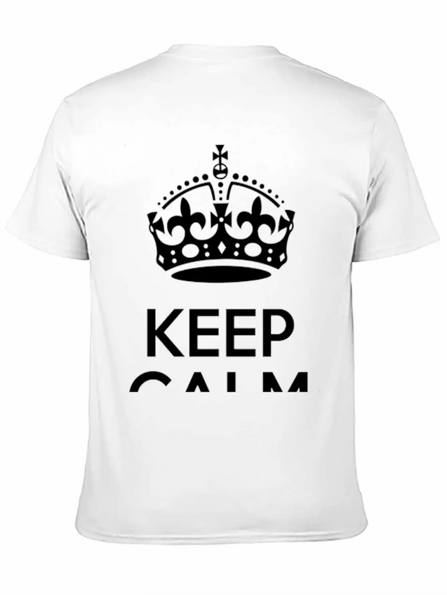 Keep Calm And Play Chess Lightweight Cotton T-Shirt – Daily Comfort Graphic Shirt