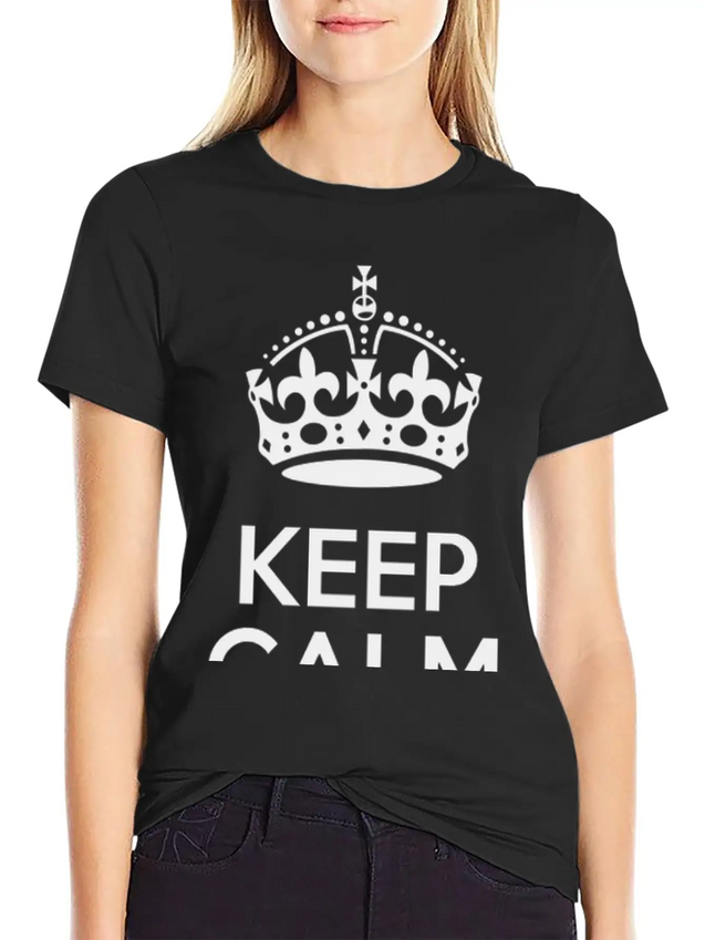 Keep Calm And Play Chess Lightweight Cotton T-Shirt – Daily Comfort Graphic Shirt