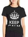 Keep Calm And Play Chess Lightweight Cotton T-Shirt – Daily Comfort Graphic Shirt