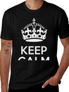 Keep Calm And Play Chess Lightweight Cotton T-Shirt – Daily Comfort Graphic Shirt