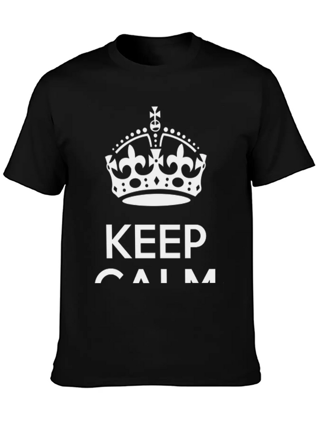 Keep Calm And Play Chess Lightweight Cotton T-Shirt – Daily Comfort Graphic Shirt