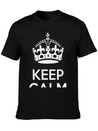 Keep Calm And Play Chess Lightweight Cotton T-Shirt – Daily Comfort Graphic Shirt