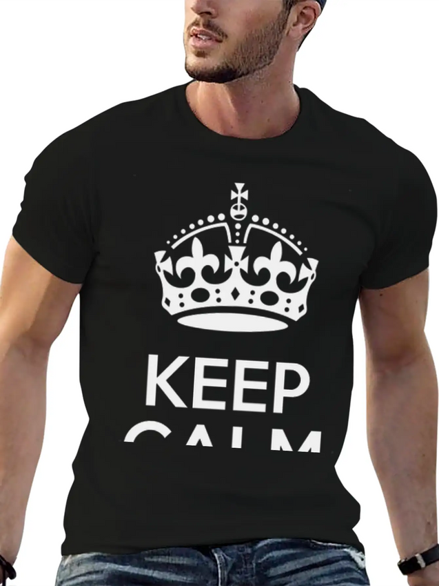 Keep Calm And Play Chess Lightweight Cotton T-Shirt – Daily Comfort Graphic Shirt