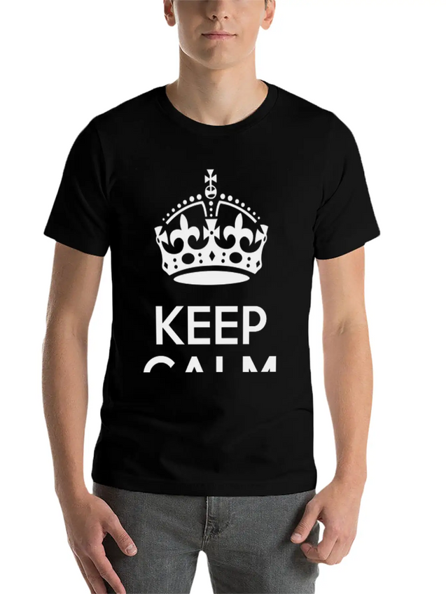 Keep Calm And Play Chess Lightweight Cotton T-Shirt – Daily Comfort Graphic Shirt