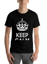 Keep Calm And Play Chess Lightweight Cotton T-Shirt – Daily Comfort Graphic Shirt