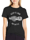 Keep It Loud Rap Battle, Rapper, Music, Microphone Lightweight Cotton T-Shirt – Daily Comfort Graphic Shirt