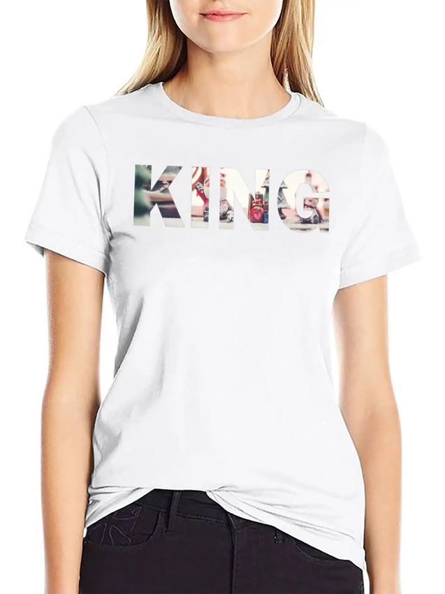KING Lightweight Cotton T-Shirt – Daily Comfort Graphic Shirt