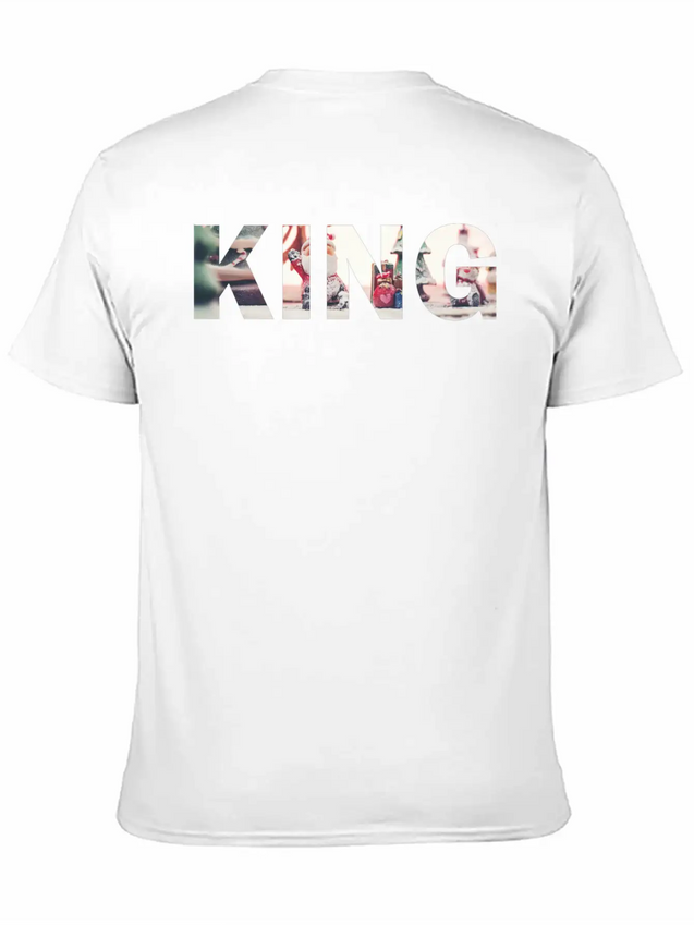 KING Lightweight Cotton T-Shirt – Daily Comfort Graphic Shirt