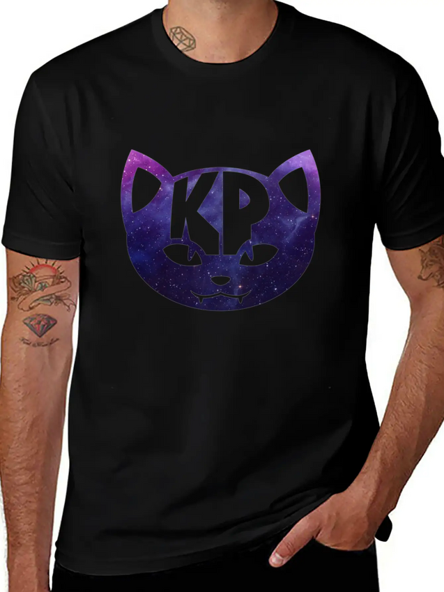 KP Cat Galaxy Kids Hoodie Lightweight Cotton T-Shirt – Daily Comfort Graphic Shirt