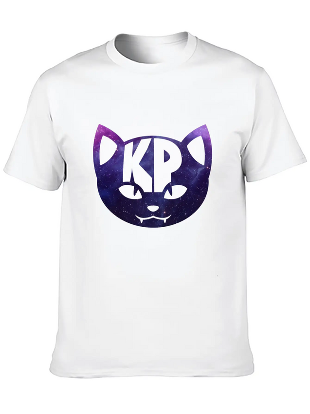 KP Cat Galaxy Kids Hoodie Lightweight Cotton T-Shirt – Daily Comfort Graphic Shirt
