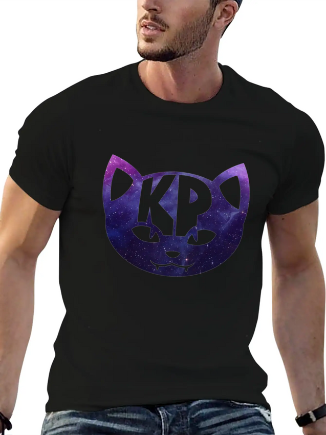 KP Cat Galaxy Kids Hoodie Lightweight Cotton T-Shirt – Daily Comfort Graphic Shirt