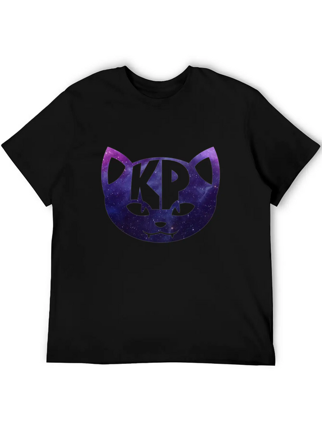 KP Cat Galaxy Kids Hoodie Lightweight Cotton T-Shirt – Daily Comfort Graphic Shirt