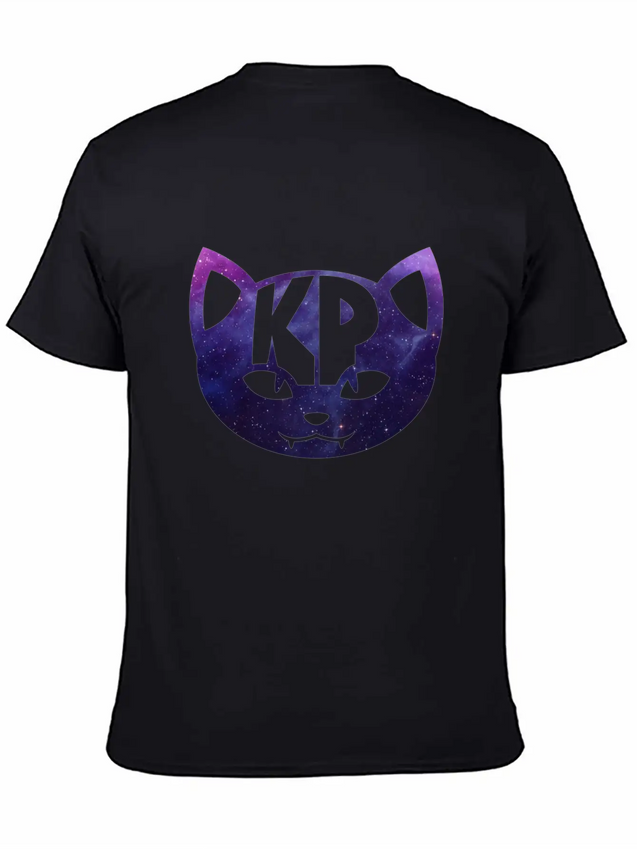 KP Cat Galaxy Kids Hoodie Lightweight Cotton T-Shirt – Daily Comfort Graphic Shirt