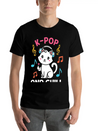 Kpop And Chill K Pop Music, Korean Pop Music Lightweight Cotton T-Shirt – Daily Comfort Graphic Shirt