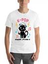 Kpop And Chill K Pop Music, Korean Pop Music Lightweight Cotton T-Shirt – Daily Comfort Graphic Shirt