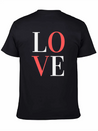 L O V E / L I E B E / A M O U R Lightweight Cotton T-Shirt – Daily Comfort Graphic Shirt