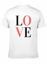 L O V E / L I E B E / A M O U R Lightweight Cotton T-Shirt – Daily Comfort Graphic Shirt