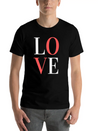 L O V E / L I E B E / A M O U R Lightweight Cotton T-Shirt – Daily Comfort Graphic Shirt