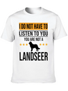 Landseer Dog Dog Lover For Mom And Dad Lightweight Cotton T-Shirt – Daily Comfort Graphic Shirt