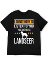 Landseer Dog Dog Lover For Mom And Dad Lightweight Cotton T-Shirt – Daily Comfort Graphic Shirt