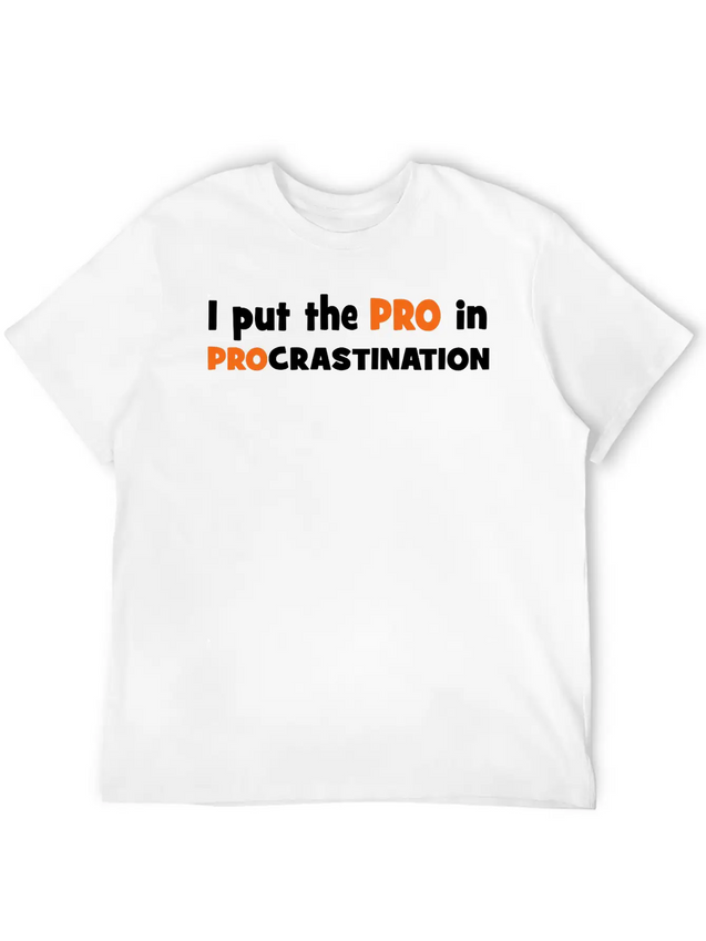 Lazy Lightweight Cotton T-Shirt – Daily Comfort Graphic Shirt