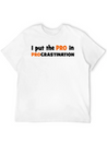 Lazy Lightweight Cotton T-Shirt – Daily Comfort Graphic Shirt