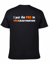 Lazy Lightweight Cotton T-Shirt – Daily Comfort Graphic Shirt
