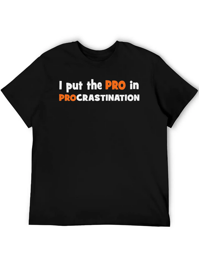Lazy Lightweight Cotton T-Shirt – Daily Comfort Graphic Shirt