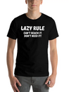 Lazy Rule Lightweight Cotton T-Shirt – Daily Comfort Graphic Shirt