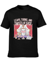 Leaps Turns Twists Of True Fate True Crime Lightweight Cotton T-Shirt – Daily Comfort Graphic Shirt