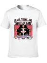 Leaps Turns Twists Of True Fate True Crime Lightweight Cotton T-Shirt – Daily Comfort Graphic Shirt