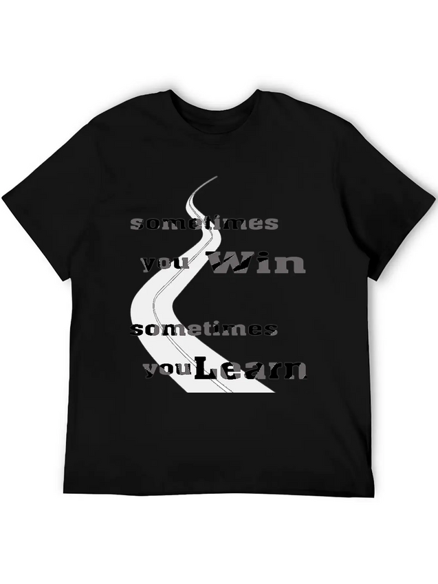 Learn Lightweight Cotton T-Shirt – Daily Comfort Graphic Shirt