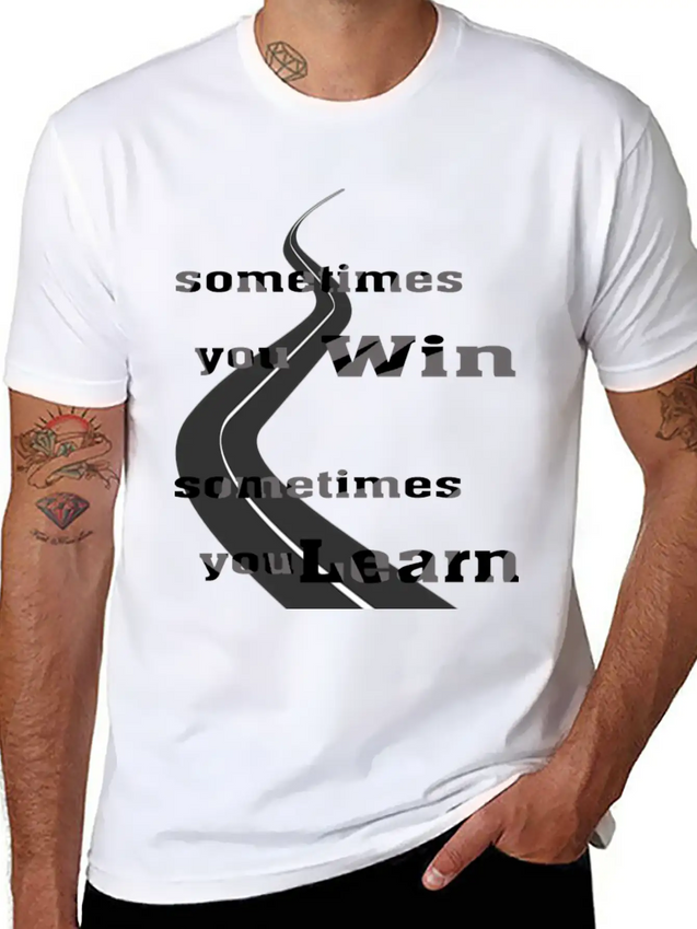 Learn Lightweight Cotton T-Shirt – Daily Comfort Graphic Shirt
