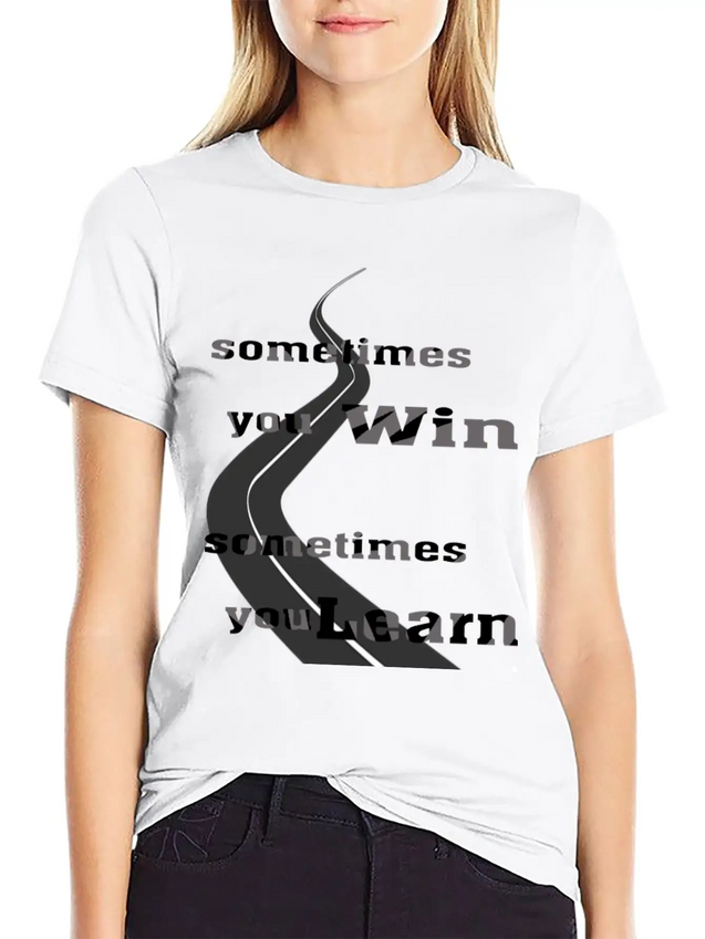 Learn Lightweight Cotton T-Shirt – Daily Comfort Graphic Shirt