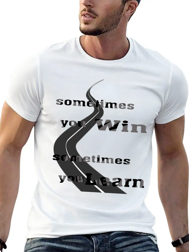 Learn Lightweight Cotton T-Shirt – Daily Comfort Graphic Shirt