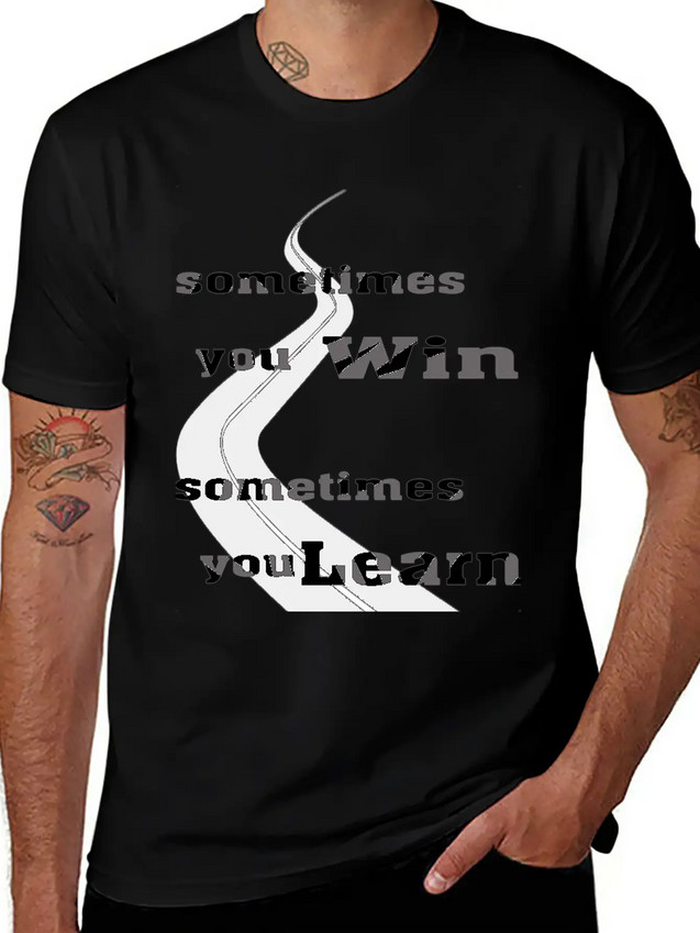 Learn Lightweight Cotton T-Shirt – Daily Comfort Graphic Shirt