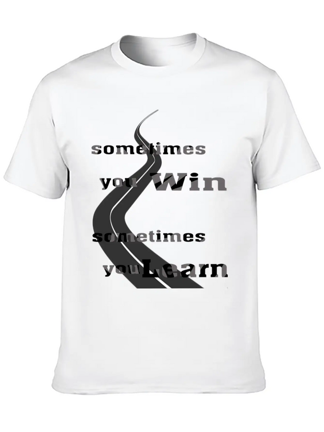Learn Lightweight Cotton T-Shirt – Daily Comfort Graphic Shirt