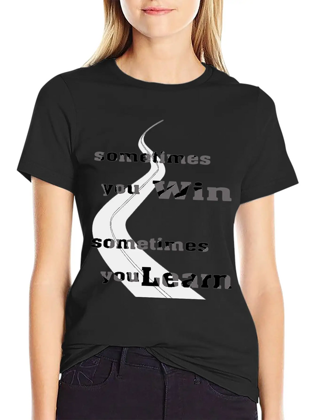 Learn Lightweight Cotton T-Shirt – Daily Comfort Graphic Shirt