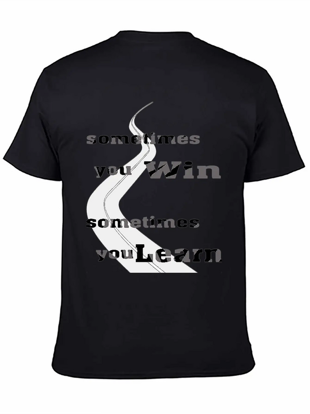 Learn Lightweight Cotton T-Shirt – Daily Comfort Graphic Shirt
