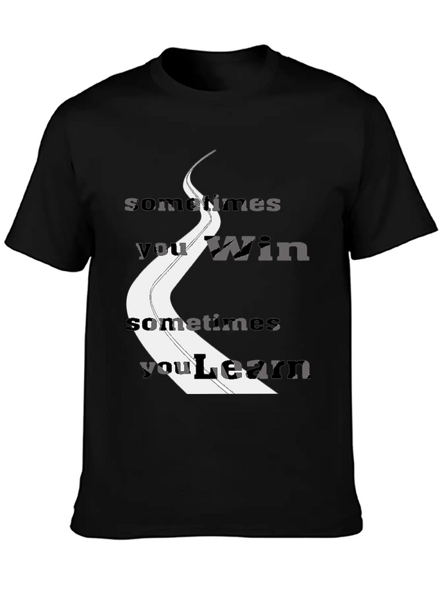 Learn Lightweight Cotton T-Shirt – Daily Comfort Graphic Shirt