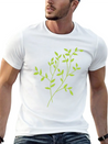 Leaves Lightweight Cotton T-Shirt – Daily Comfort Graphic Shirt