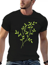 Leaves Lightweight Cotton T-Shirt – Daily Comfort Graphic Shirt
