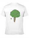 Leaves Tree Leaf Lightweight Cotton T-Shirt – Daily Comfort Graphic Shirt