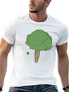 Leaves Tree Leaf Lightweight Cotton T-Shirt – Daily Comfort Graphic Shirt