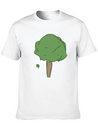 Leaves Tree Leaf Lightweight Cotton T-Shirt – Daily Comfort Graphic Shirt