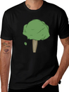 Leaves Tree Leaf Lightweight Cotton T-Shirt – Daily Comfort Graphic Shirt