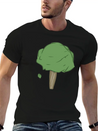 Leaves Tree Leaf Lightweight Cotton T-Shirt – Daily Comfort Graphic Shirt